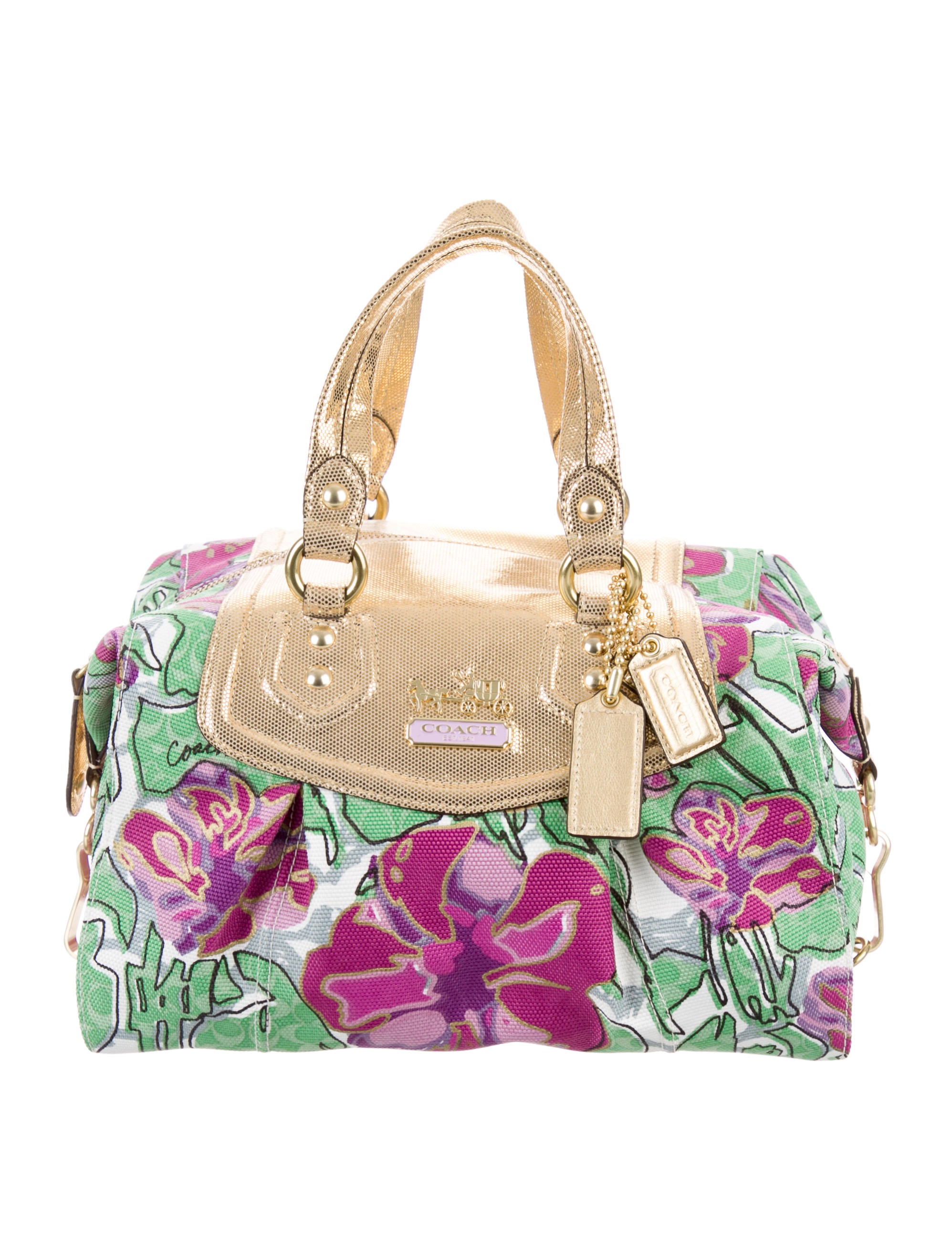 Coach Mad Floral Audrey Bag